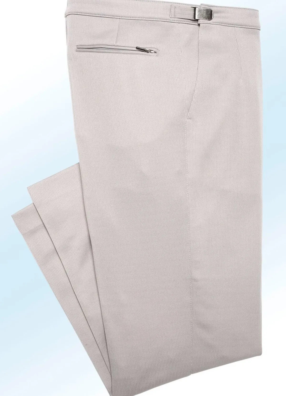 KLAUS MODELLE MADE IN GERMANY "Klaus Modelle"-Bundverstellerhose in 4 Farben HELLGRAU