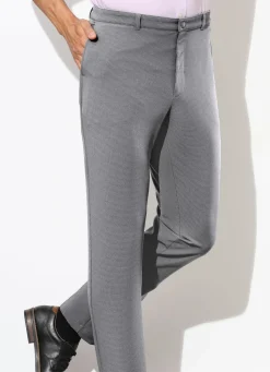Outlet KLAUS MODELLE MADE IN GERMANY "Klaus Modelle"-Hose in 3 Farben WEISS-SCHWARZ