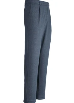 KLAUS MODELLE MADE IN GERMANY "Klaus Modelle"-Hose in 3 Farben RAUCHBLAU MELIERT