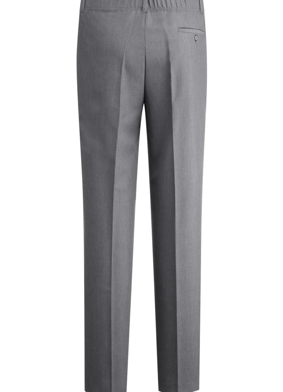 Clearance BADER "Klaus Modelle"-Hose mit Bundfalten in 3 Farben MITTELGRAU MELIERT