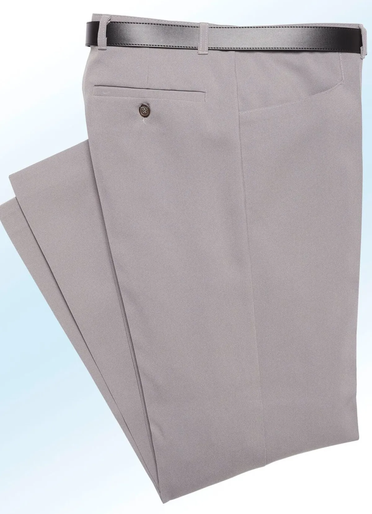 Online KLAUS MODELLE MADE IN GERMANY "Klaus Modelle"-Hose mit Seitentaschen in 5 Farben MITTELGRAU MELIERT