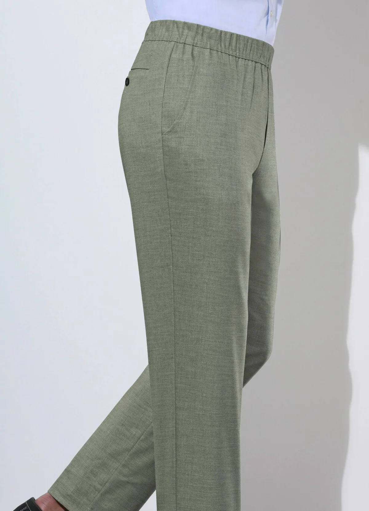 Online KLAUS MODELLE MADE IN GERMANY "Klaus Modelle"-Schlupfhose in 3 Farben HELLOLIV MELIERT