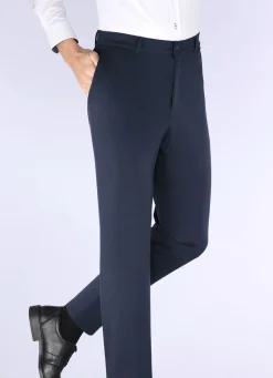 Discount KLAUS MODELLE MADE IN GERMANY "Klaus Modelle"-Superstretch-Hose in 4 Farben MARINE MELIERT