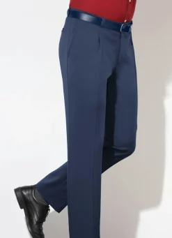 Discount KLAUS MODELLE MADE IN GERMANY "Klaus Modelle"-Unterbauchhose mit Gürtel in 5 Farben MARINE