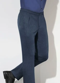 New KLAUS MODELLE MADE IN GERMANY "Klaus Modelle"-Unterbauchhose in 4 Farben DUNKELBLAU MELIERT