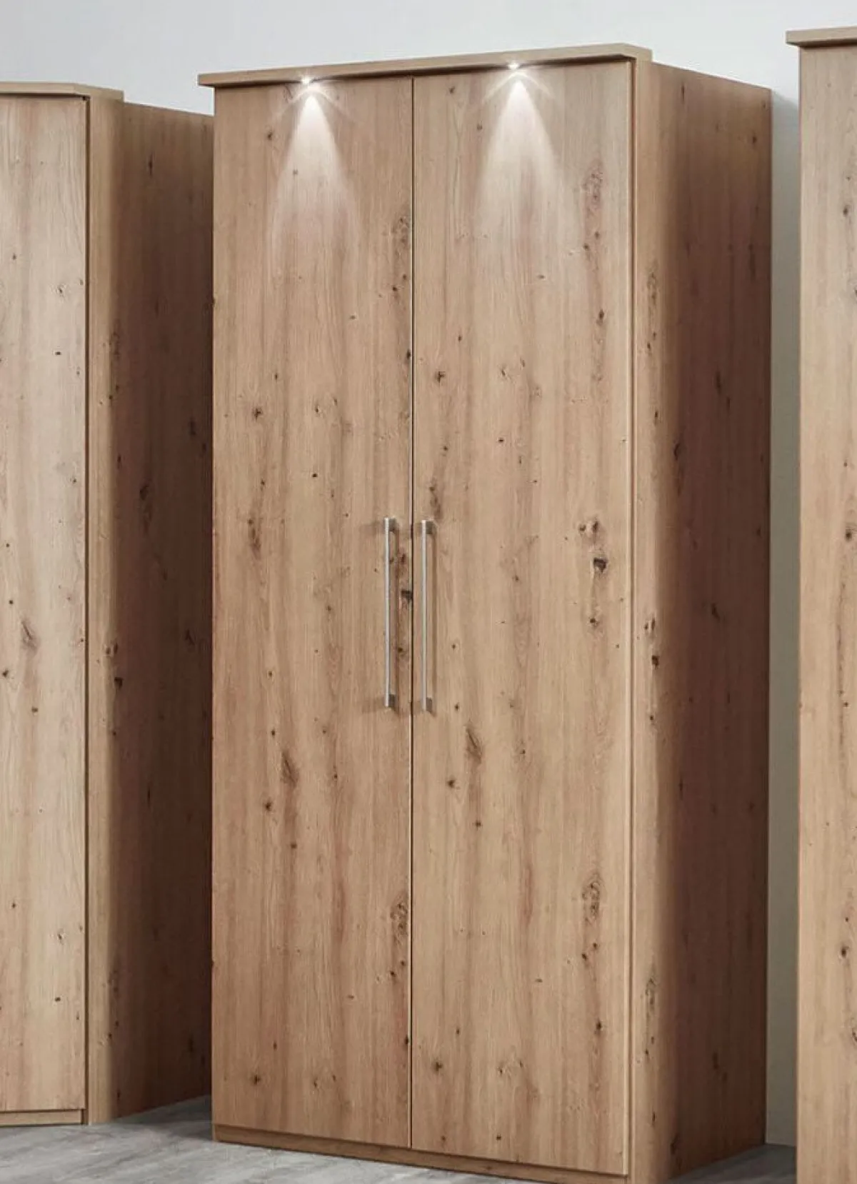 Outlet BADER Kleiderschrank eiche artisan