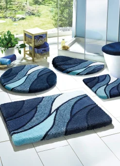 Online KLEINE WOLKE Badgarnitur in Table Tuft Qualität BLAU