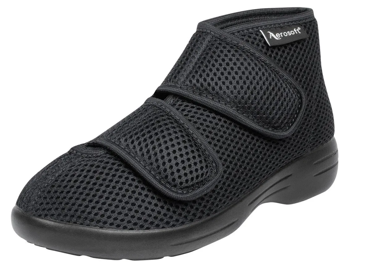 BADER Klett-Stiefel für Damen und Herren SCHWARZ