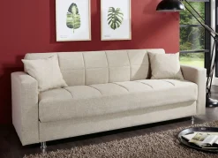 Discount BADER Klick-Klack-Sofa mit Dekokissen BEIGE