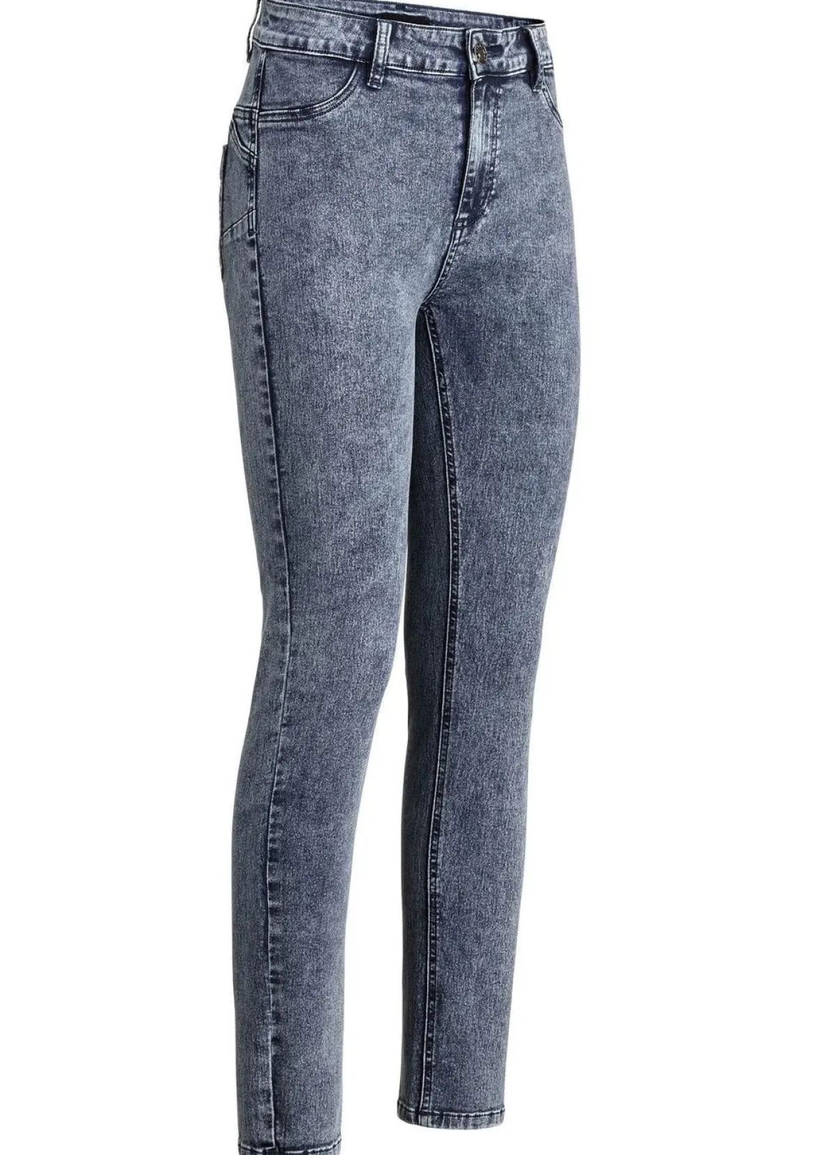 BADER Knöchellange, figurformende Jeans JEANSBLAU