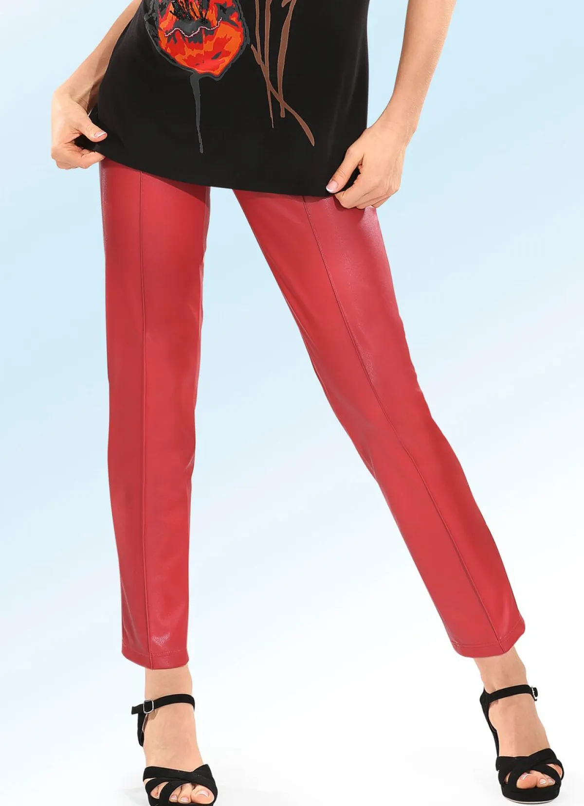 Hot BADER Knöchellange Hose KORALLE