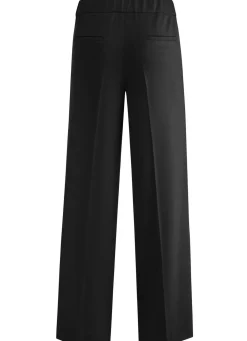 ASCARI Knöchellange Hose mit weitem Bein SCHWARZ