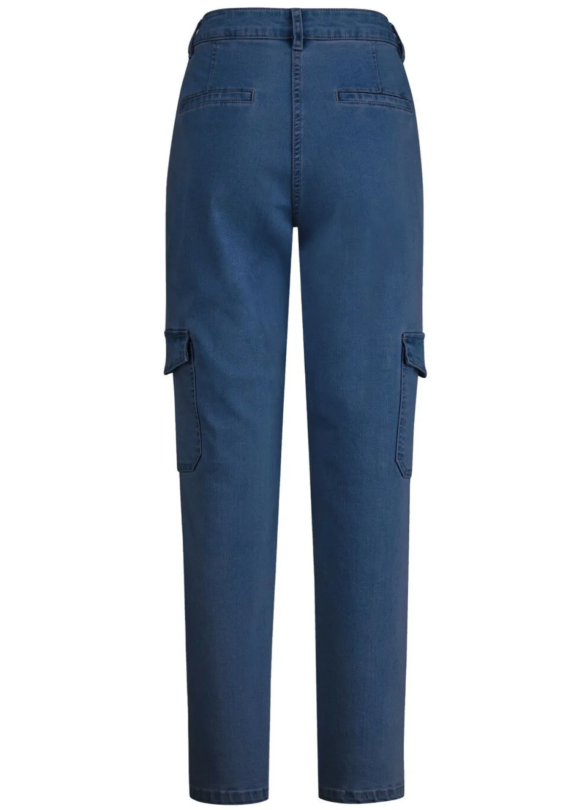 BADER Knöchellange Cargojeans JEANSBLAU