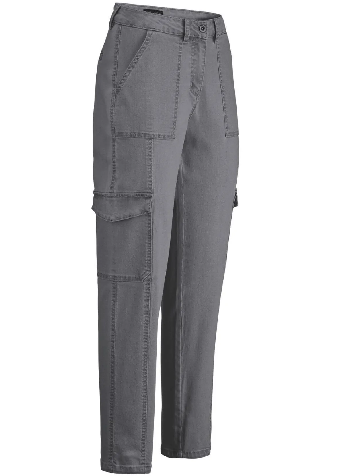 Discount BADER Knöchellange Cargojeans GRAU