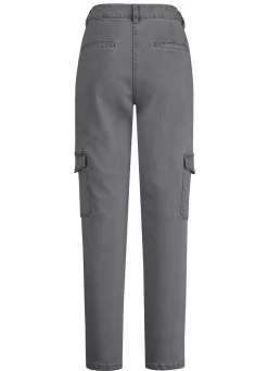 Discount BADER Knöchellange Cargojeans GRAU