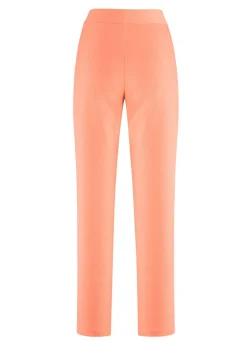 New KLAUS MODELLE MADE IN GERMANY Knöchellange Hose in bequemer Schlupfform APRICOT