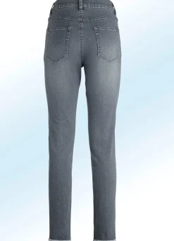 Outlet BADER Knöchellange Jeans in 5-Pocket-Form ANTHRAZIT