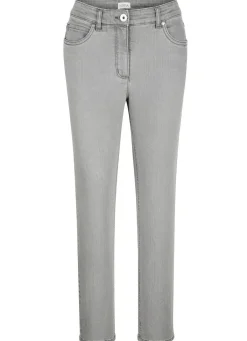 Outlet BADER Knöchellange Jeans in 5-Pocket-Form GRAU