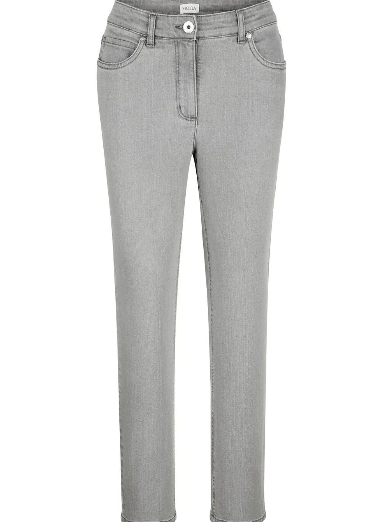 Outlet BADER Knöchellange Jeans in 5-Pocket-Form GRAU
