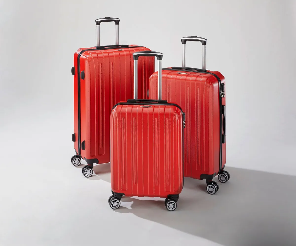 Discount BADER Koffer-Set 3teilig ROT