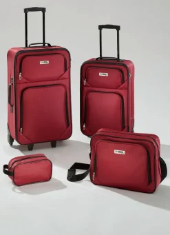 New BADER Kofferset, 4-teilig ROT