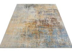Best BADER Kombistarke Brücken und Teppiche mit flachem Flor GELB-BLAU