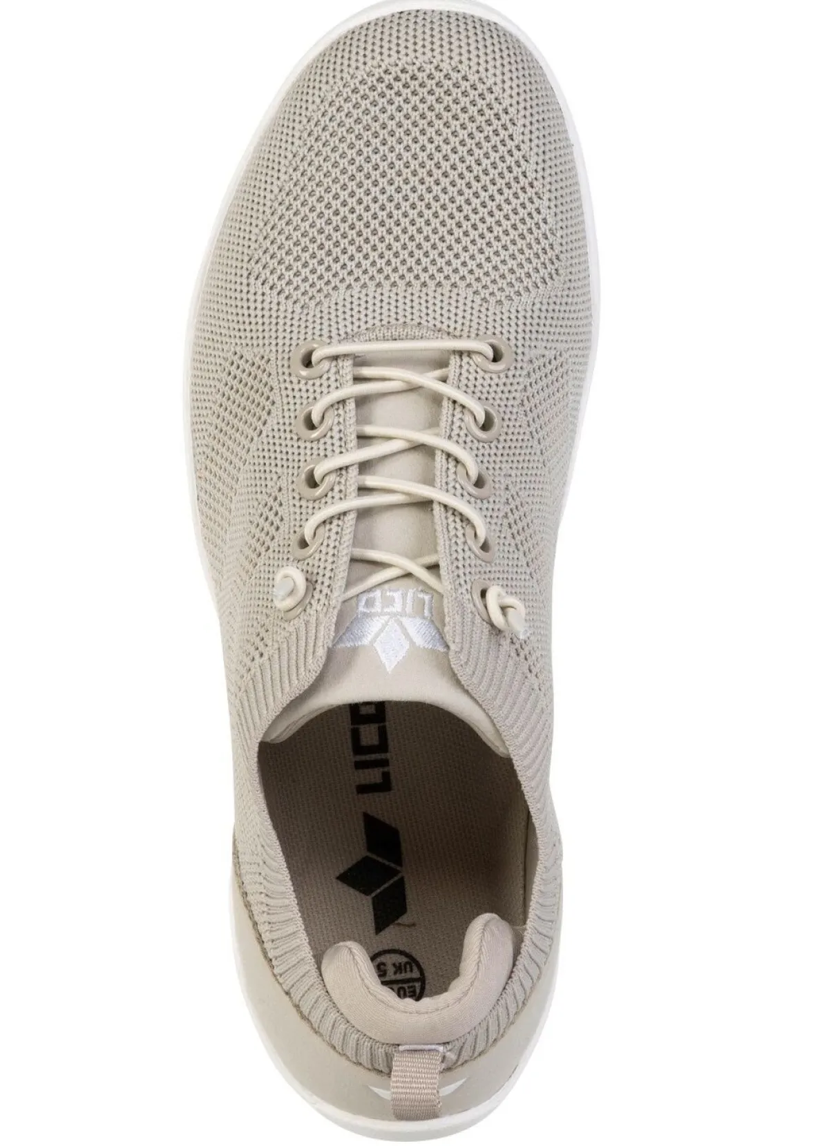 Clearance BADER Komfortable Damen-Barfußschuhe, mit herausnehmbarem Fußbett ECRU