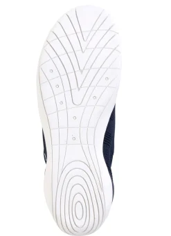 Hot BADER Komfortable Damen-Barfußschuhe, mit herausnehmbarem Fußbett MARINE
