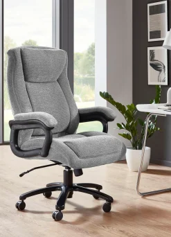 Best BADER Komfortable Chefsessel grau