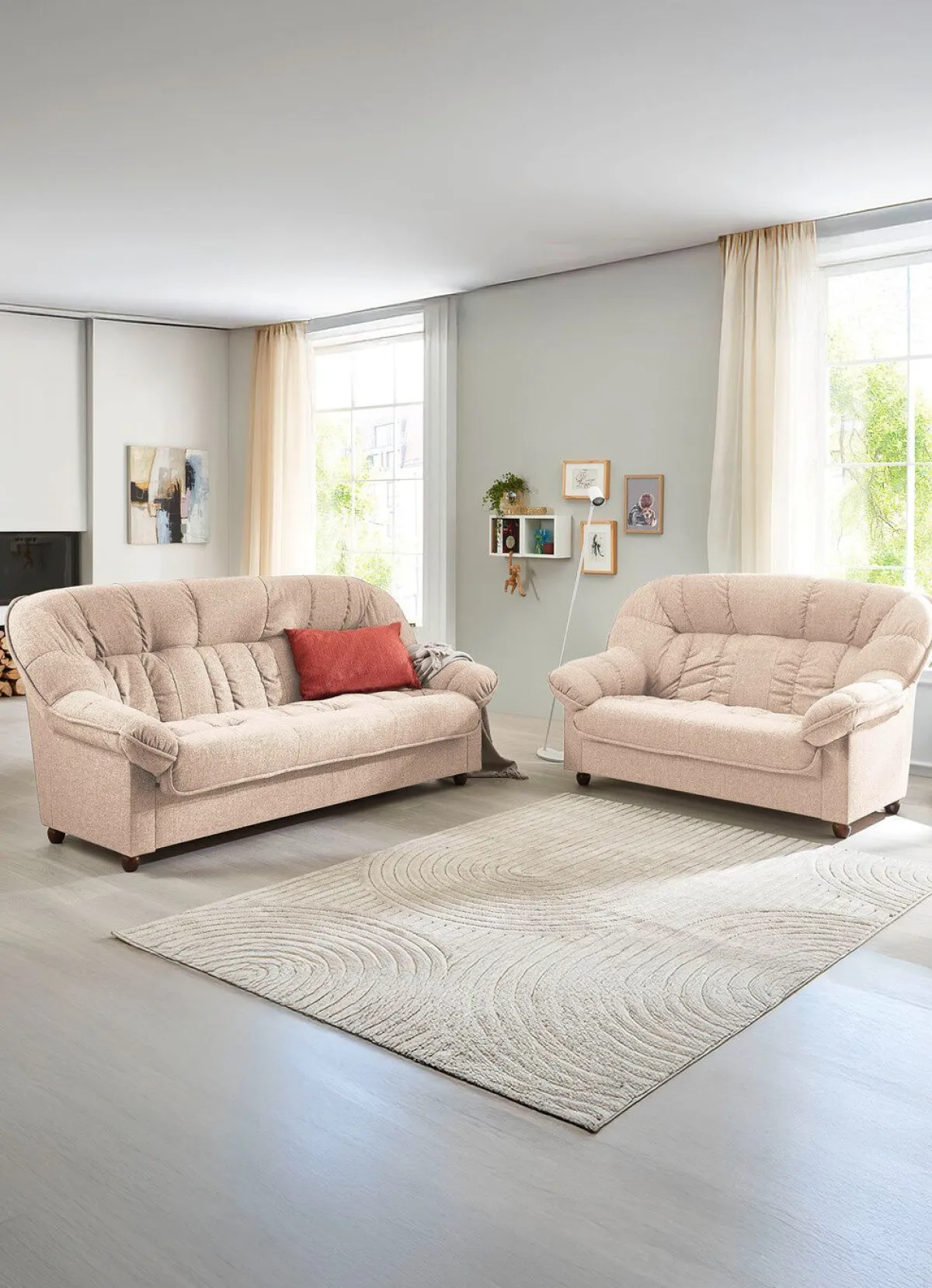 Best BADER Komfortable Polstermöbel BEIGE