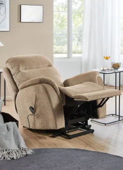 Online BADER Komfortabler Massagesessel mit Aufstehhilfe beige