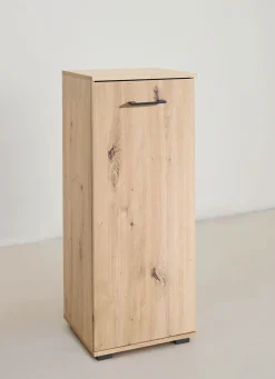 Best BADER Kommode, 1-türig, in hochwertiger, stabiler Ausführung ARTISAN EICHE