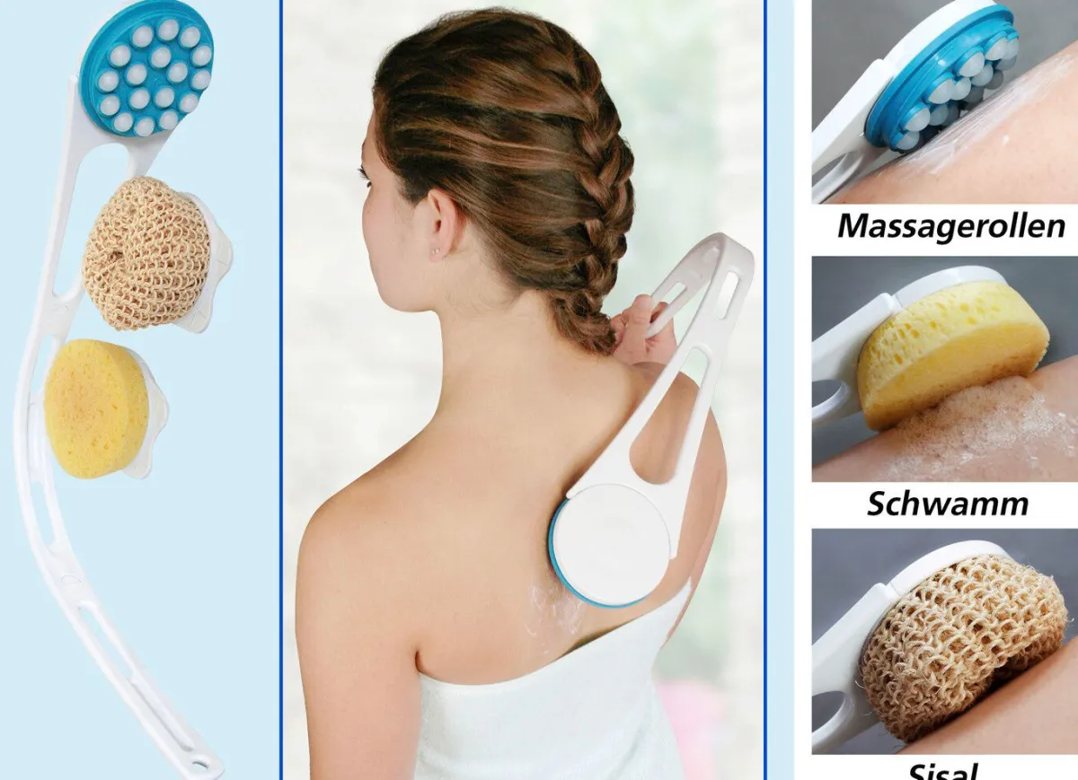 Sale BADER Körperpflege Set, 3-teilig WEISS-BLAU