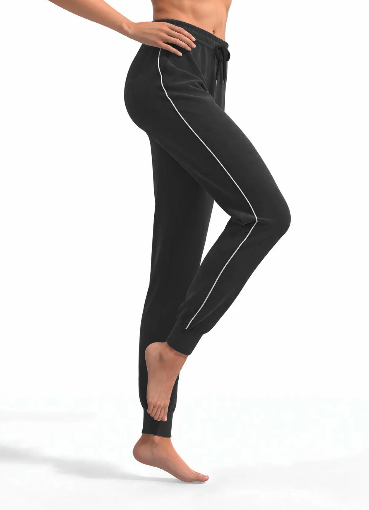 New PLANTIER Kuschelige und warme Hose SCHWARZ