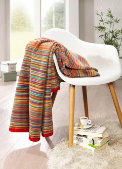 Clearance IBENA Kuschelige Schlafdecke, extra lang BUNT