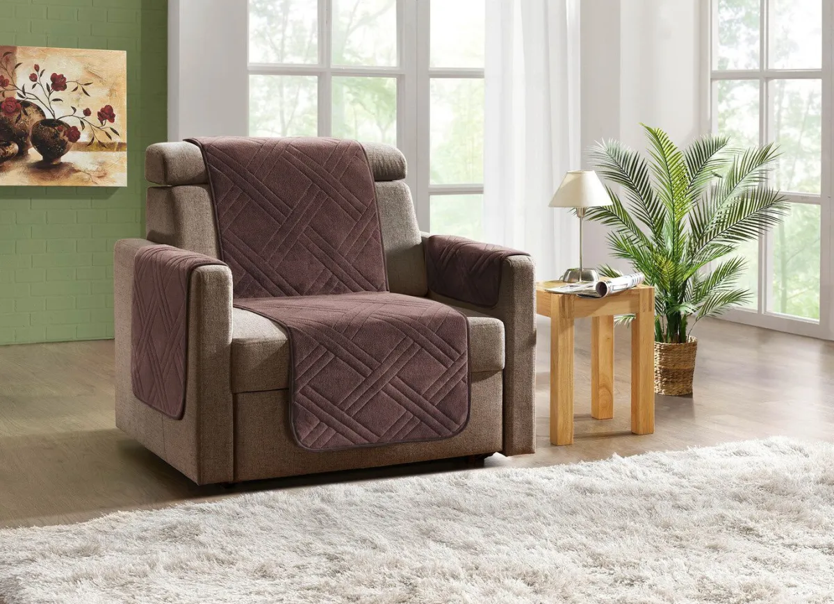 Best BADER Kuschelweiche Wohnaccessoires mit Bandeinfassung BRAUN