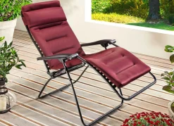 BADER Lafuma Air Comfort Relax-Liege BORDEAUX
