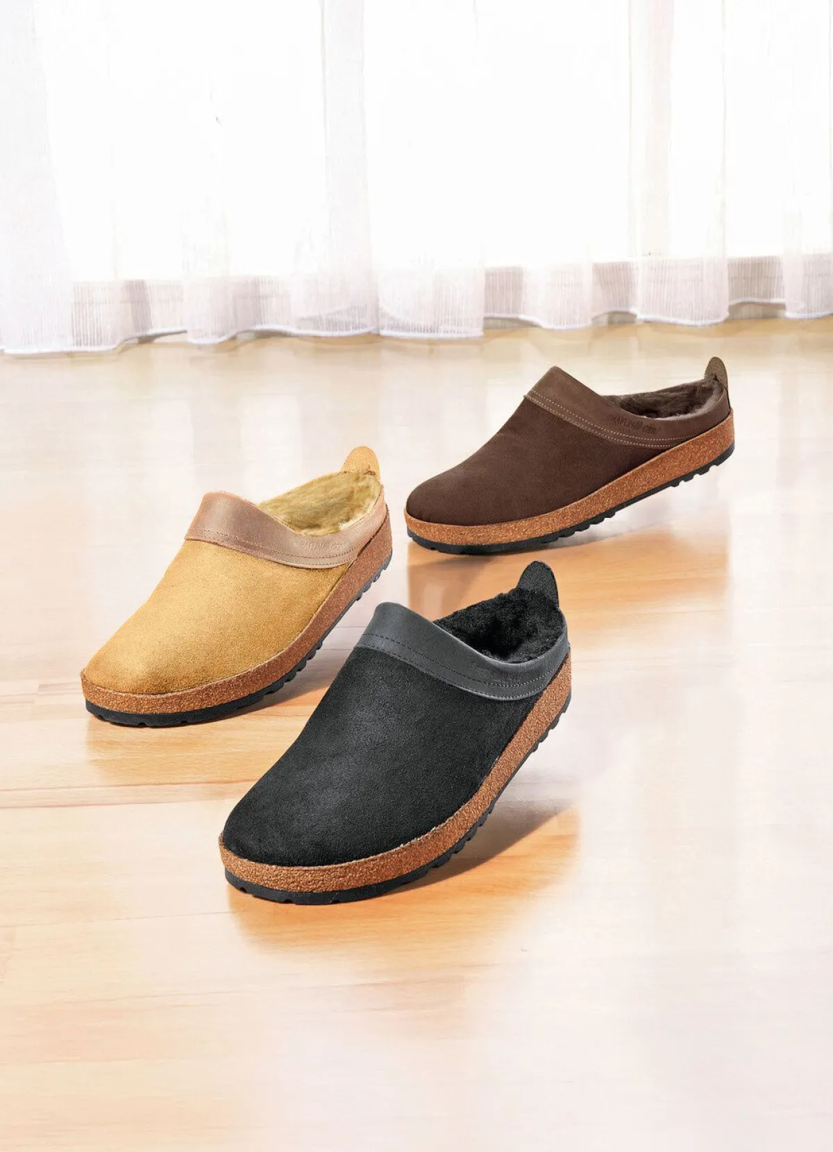 Best BADER Lammfell-Clog für Damen und Herren von Haflinger