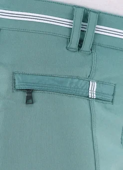 Best BADER 7/8-lange Hose mit kontrastfarbenem Zierband JADEGRÜN