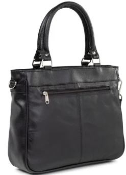 Clearance LAURINA , Damen, Tasche, mit abnehmbarer, verstellbarer Umhängeriemen SCHWARZ