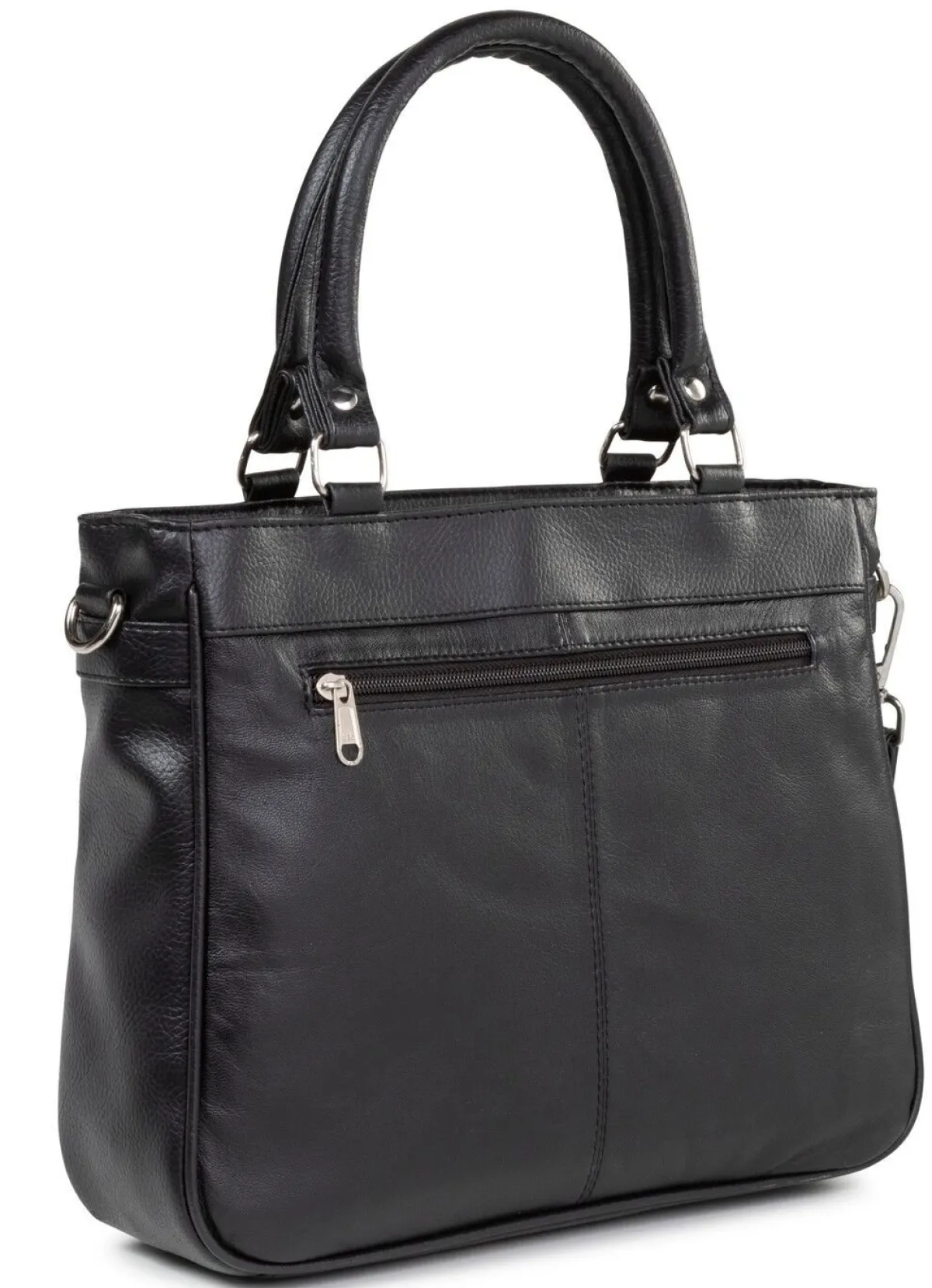 Clearance LAURINA , Damen, Tasche, mit abnehmbarer, verstellbarer Umhängeriemen SCHWARZ