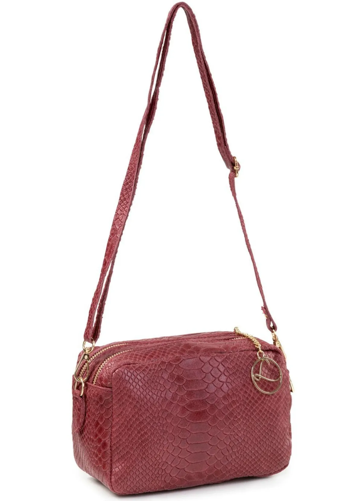Discount LAURINA , Mini-Tasche, Damen, mit abnehmbarem, verstellbarem Umhängeriemen BORDEAUX