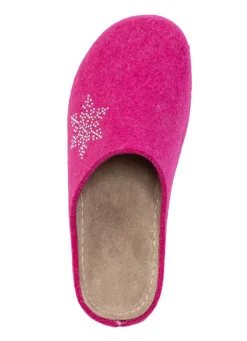 New LAURINA Pantoffel mit pfiffiger Nietenzier PINK