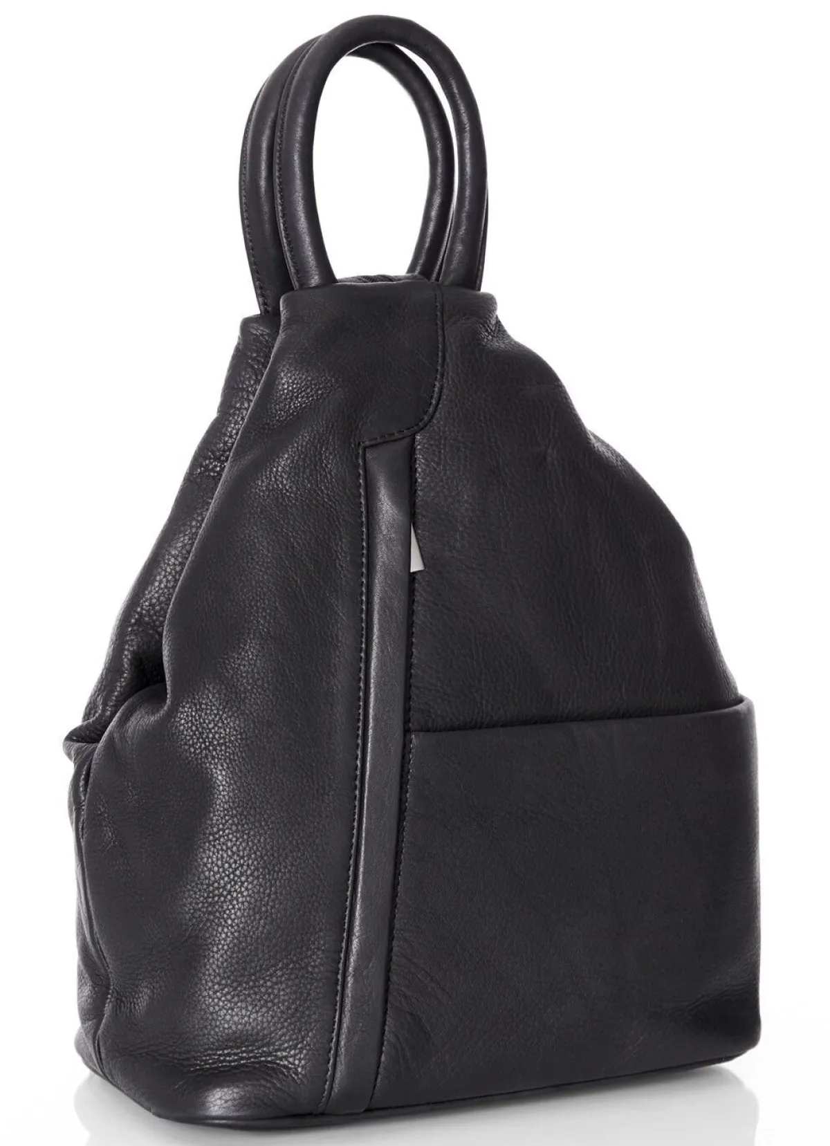 Outlet LAURINA , Rucksack, Damen, mit zwei durch Reißverschluss teilbare Umhängeriemen SCHWARZ