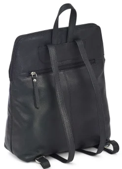 Clearance LAURINA , Rucksack, Damen, mit zwei verstellbaren Umhängeriemen SCHWARZ