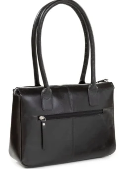 Best LAURINA , Tasche, Damen, aus Leder SCHWARZ