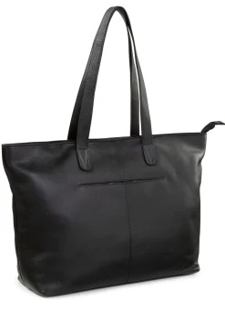 Clearance LAURINA , Tasche, Damen, aus Leder SCHWARZ