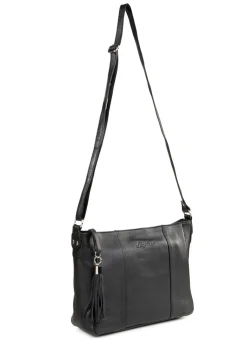 Best LAURINA , Tasche, Damen, mit verstellbarem Umhängeriemen SCHWARZ