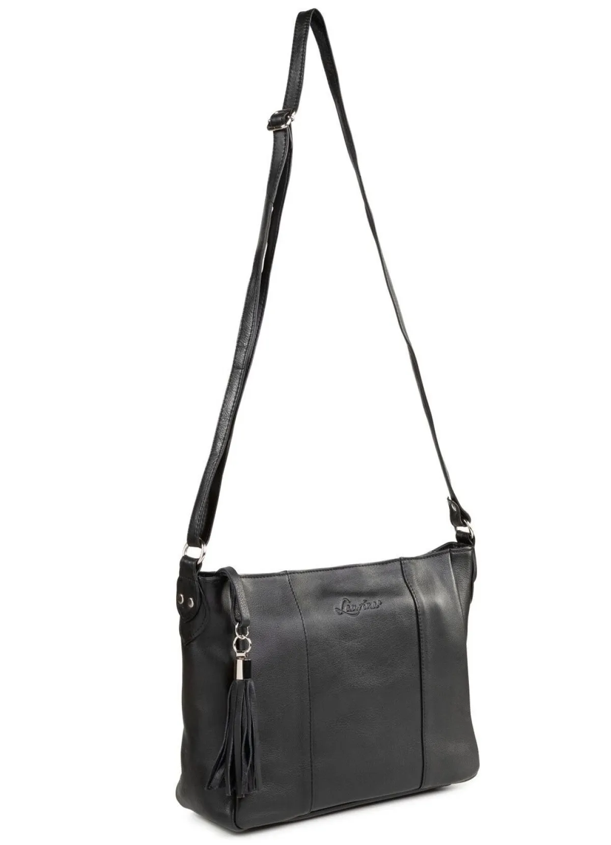 Best LAURINA , Tasche, Damen, mit verstellbarem Umhängeriemen SCHWARZ