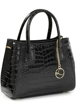 Discount LAURINA , Tasche, Damen, mit abnehmbarem, verstellbarem Umhängeriemen SCHWARZ